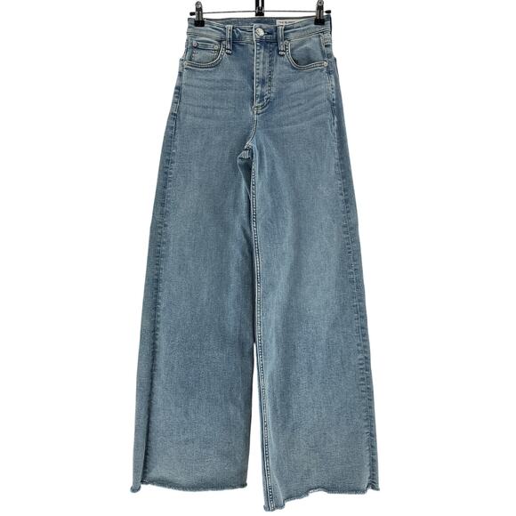 Rag & Bone High Rise Blue Sofie Size 24 Cotton Denim Jeans - Picture 2 of 4